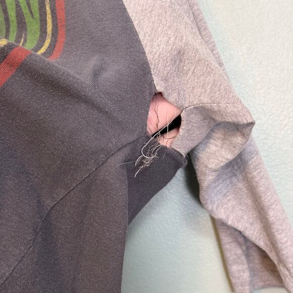 Vintage '68 Big Brother The Holding Co Janis Joplin T-Shirt Women M Gray Graphic - Picture 6 of 7